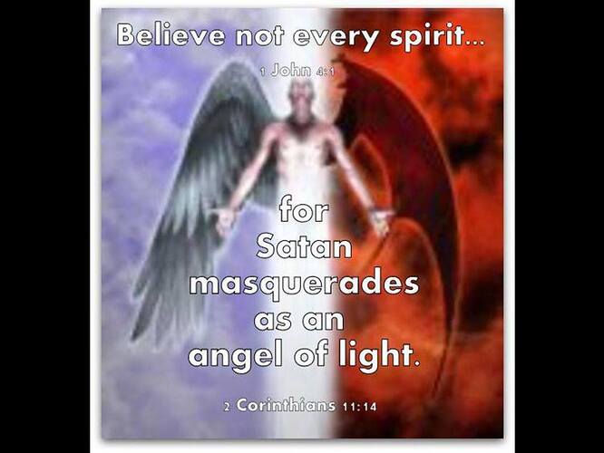 jesus false teachers angel of light