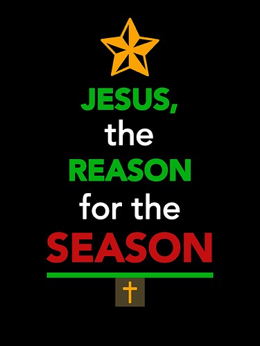 T-Shirt Front - The Reason (Jesus) (B) (Sample)