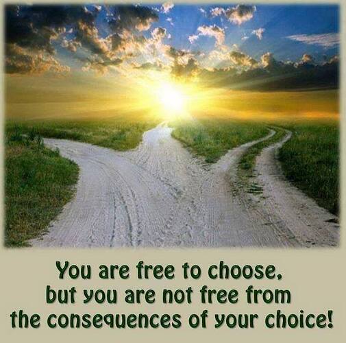 jesus choose road consequences