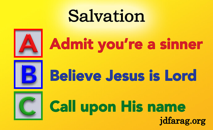 Business Card - Salvation Simple (Digital) Thick
