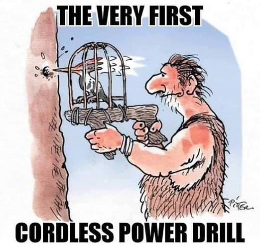first cordless power drill