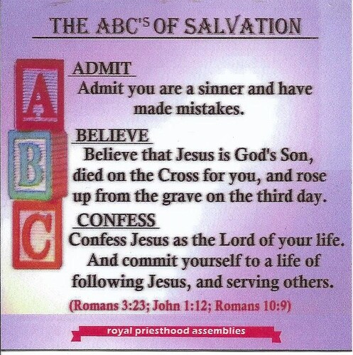 abc of salvation