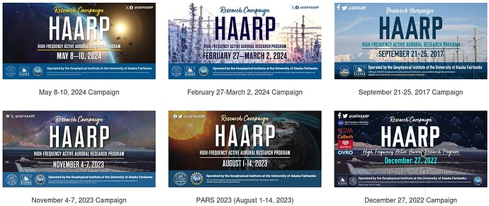 HAARP campaigns