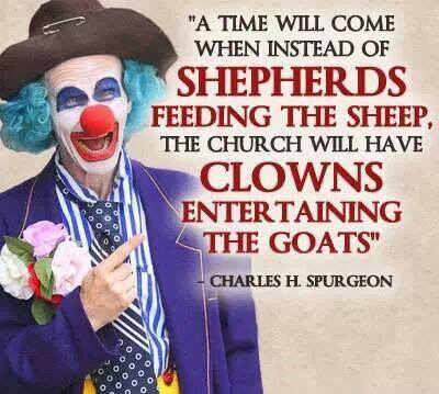 jesus false teachers clowns goats