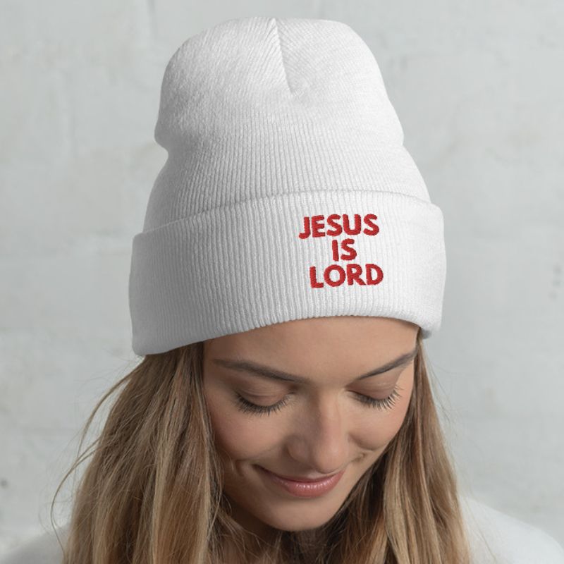 Jesus is Lord Beanie Female