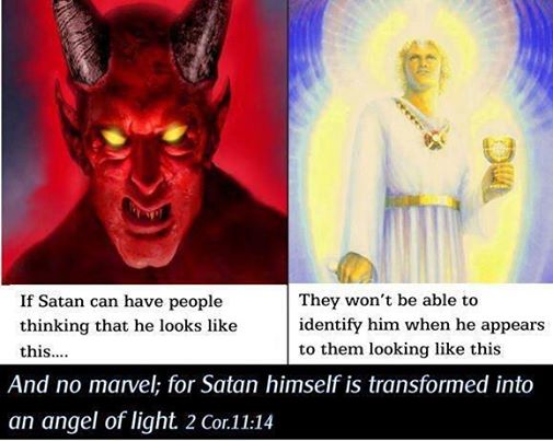 jesus false satan angel of light
